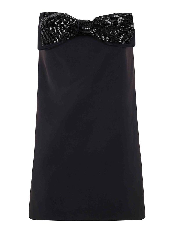 Self Portrait Robe Courte - Noir