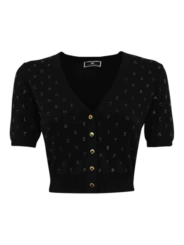 Elisabetta Franchi Cardigan - Noir