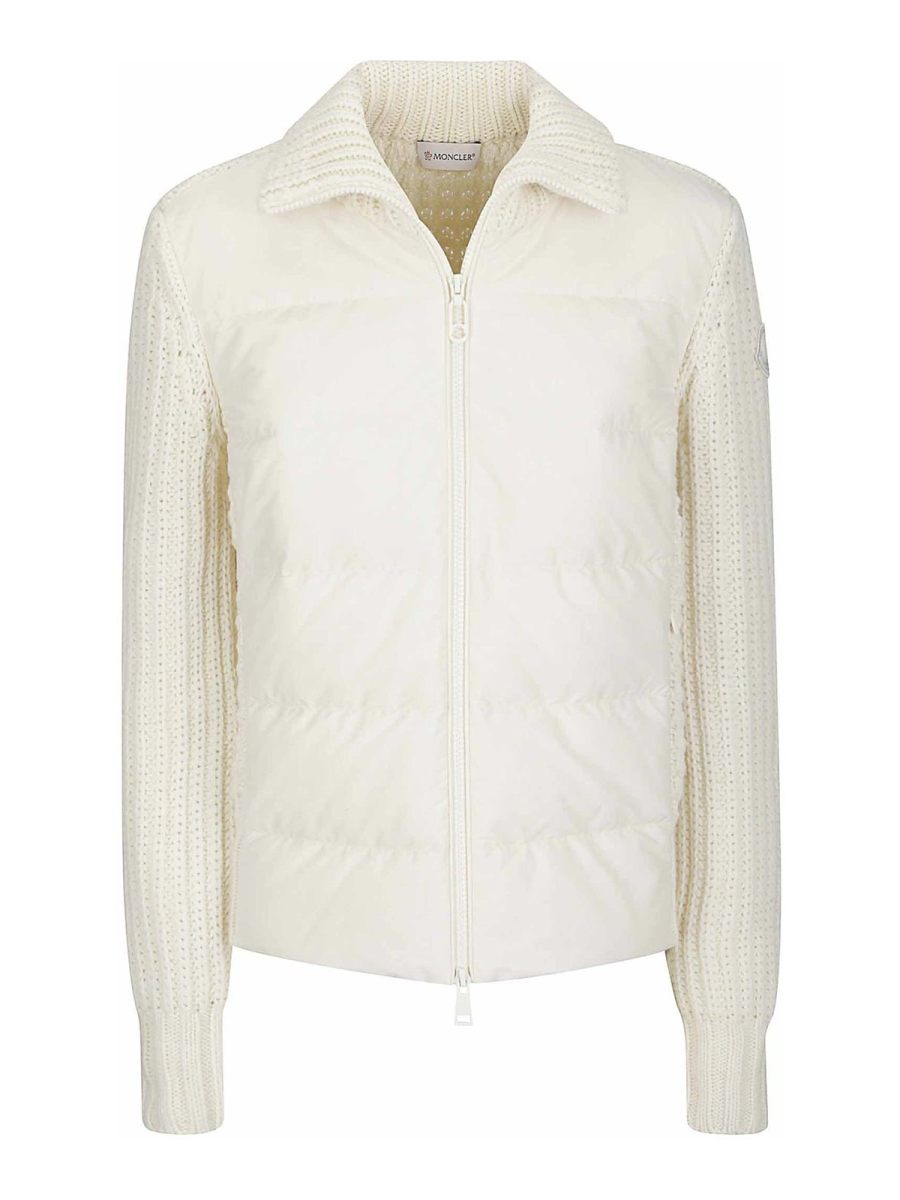 Moncler Cardigan - Blanc