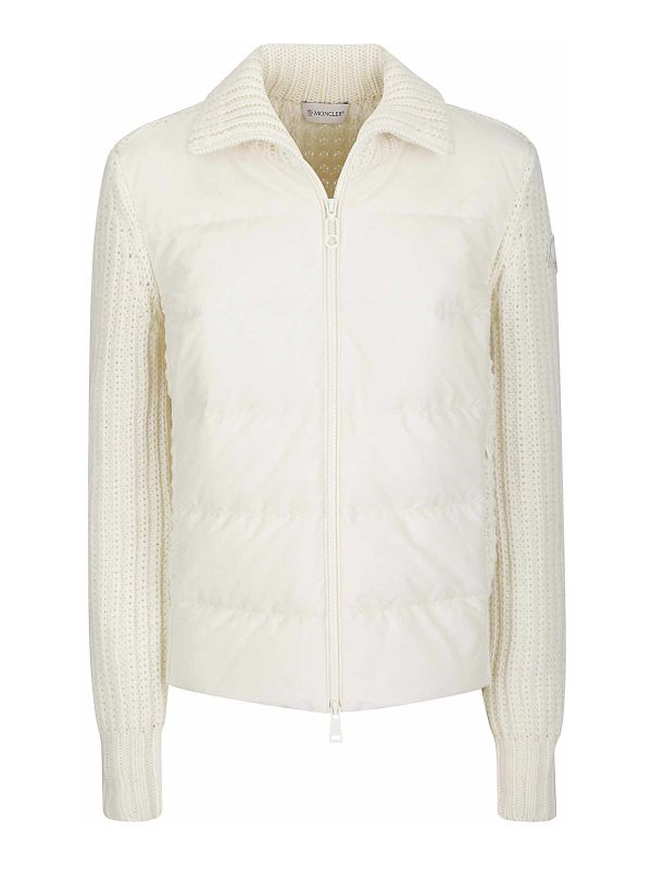 Moncler Cardigan - Blanc