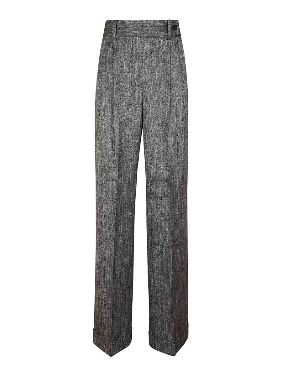 Alberta Ferretti Pantalons Décontractés