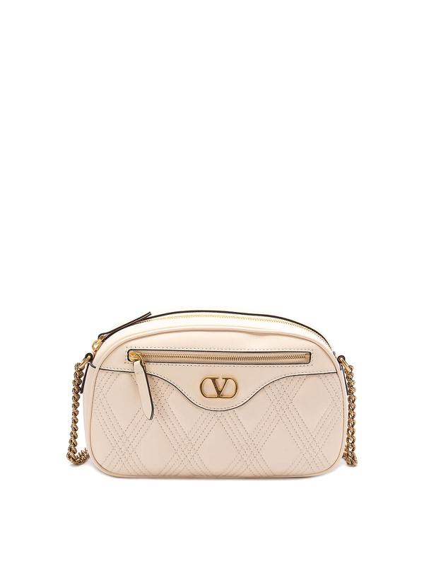 Valentino Garavani Sac Bandoulière - Blanc