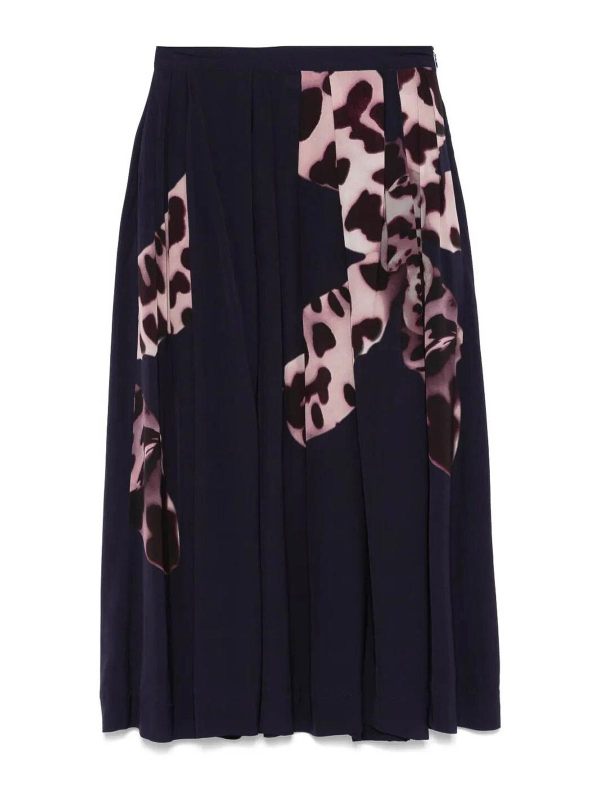 Dries Van Noten Jupe Midi - Noir