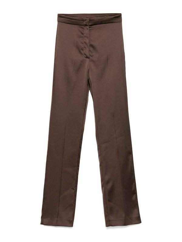 Patrizia Pepe Pantalons Décontractés - Marron