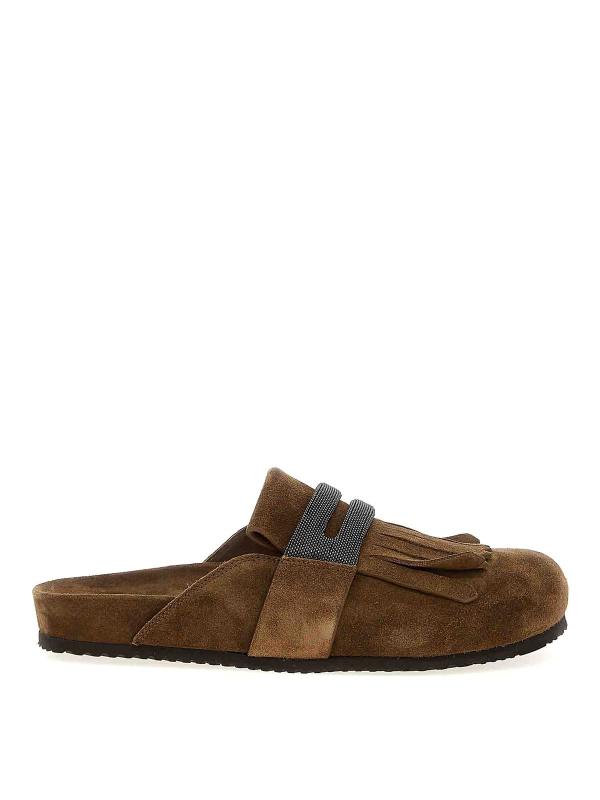 Brunello Cucinelli Mules - Marron