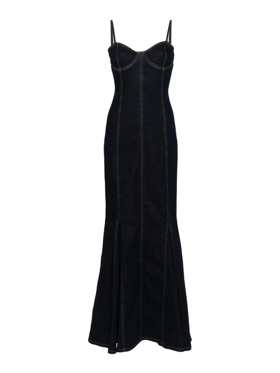 Alice+Olivia Maxi Robe - Bleu
