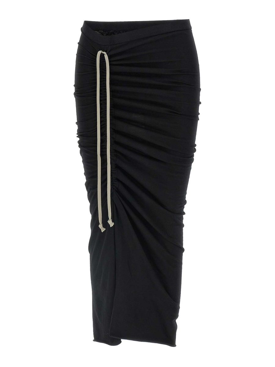 Drkshdw Jupe Midi - Noir