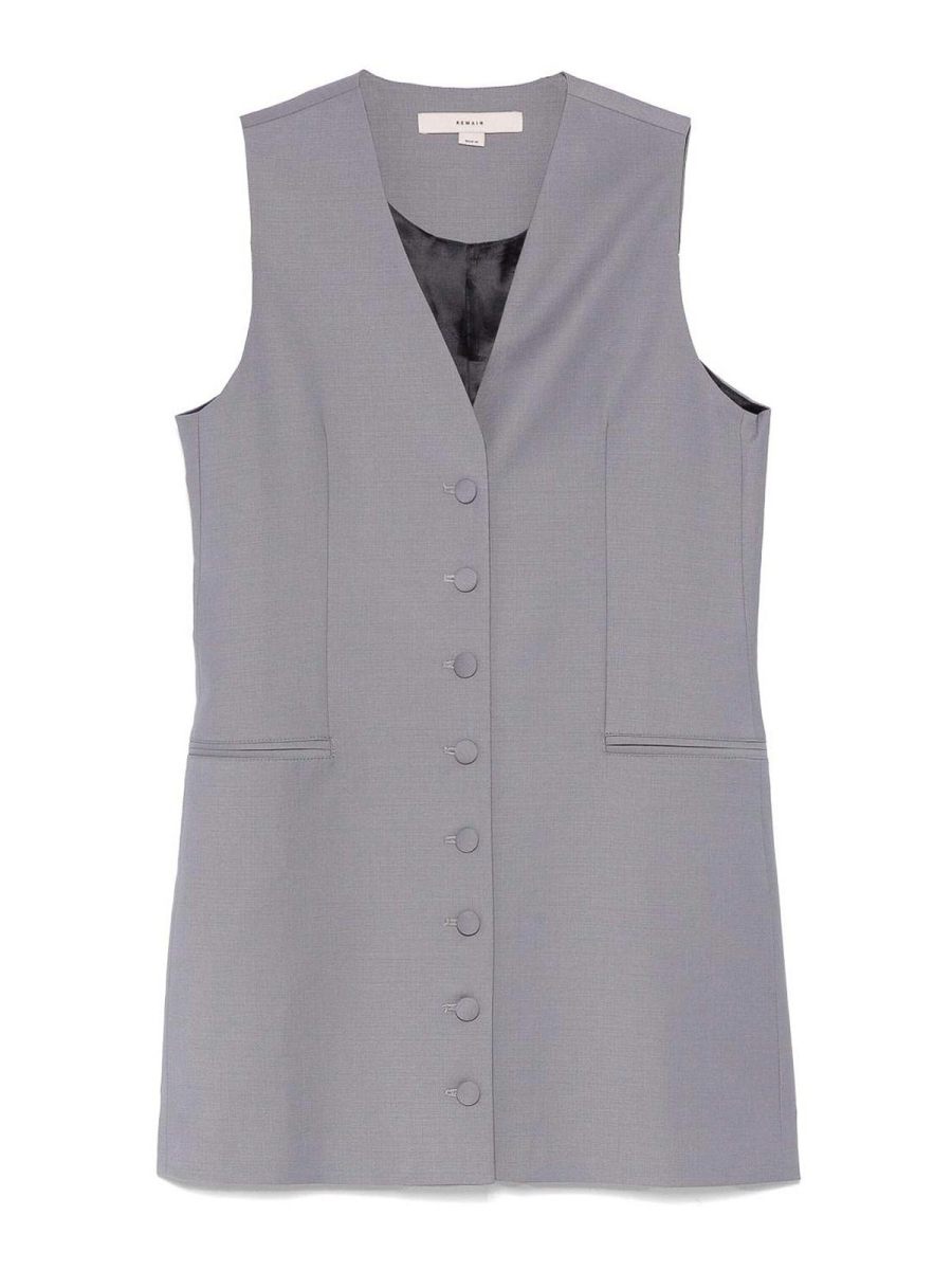 Remain Birger Christensen Gilet - Gris