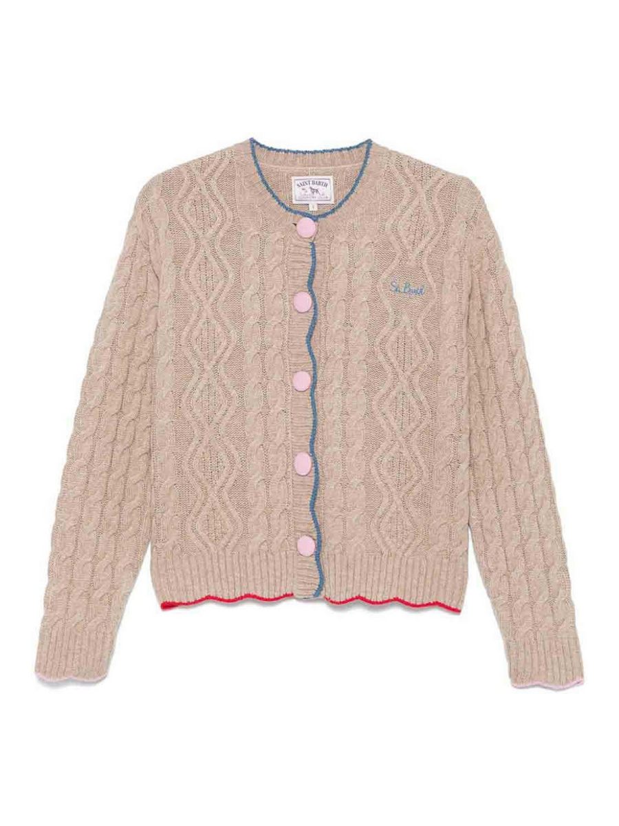 Mc2 Saint Barth Cardigan - Beige