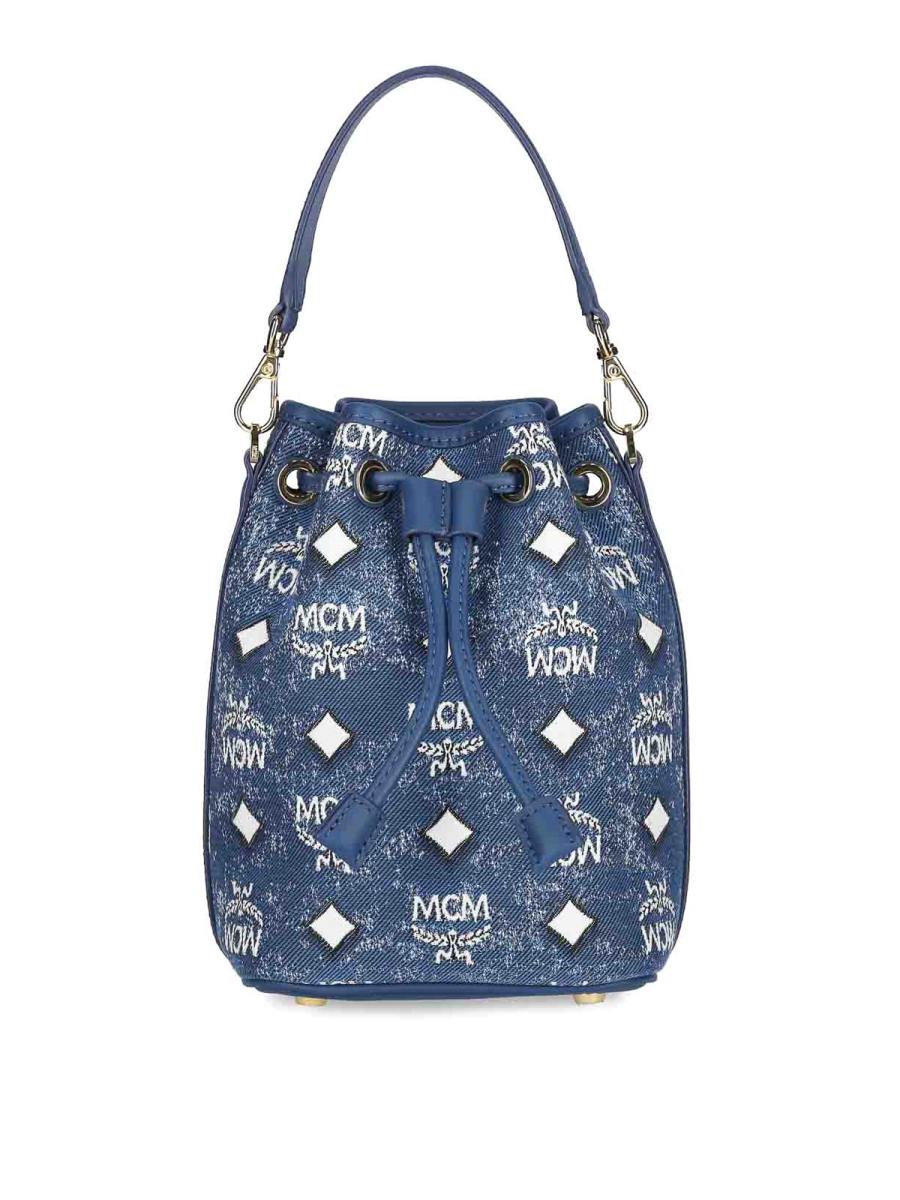 Mcm Sac Bandoulière - Bleu