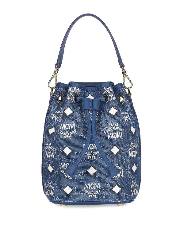 Mcm Sac Bandoulière - Bleu