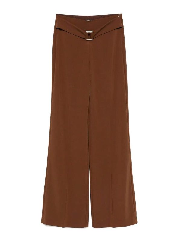 Patrizia Pepe Pantalons Décontractés - Marron