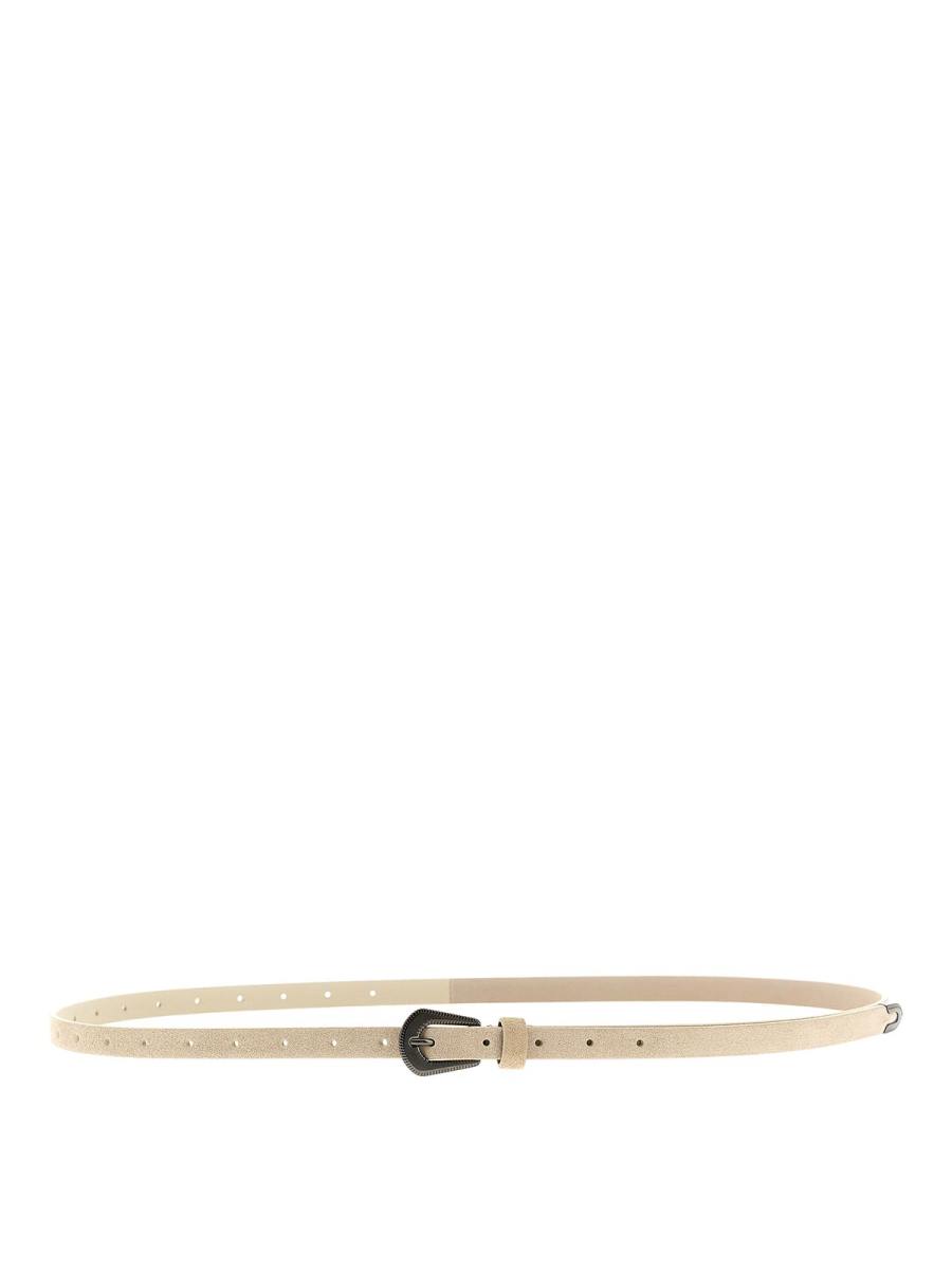 Brunello Cucinelli Ceinture - Blanc