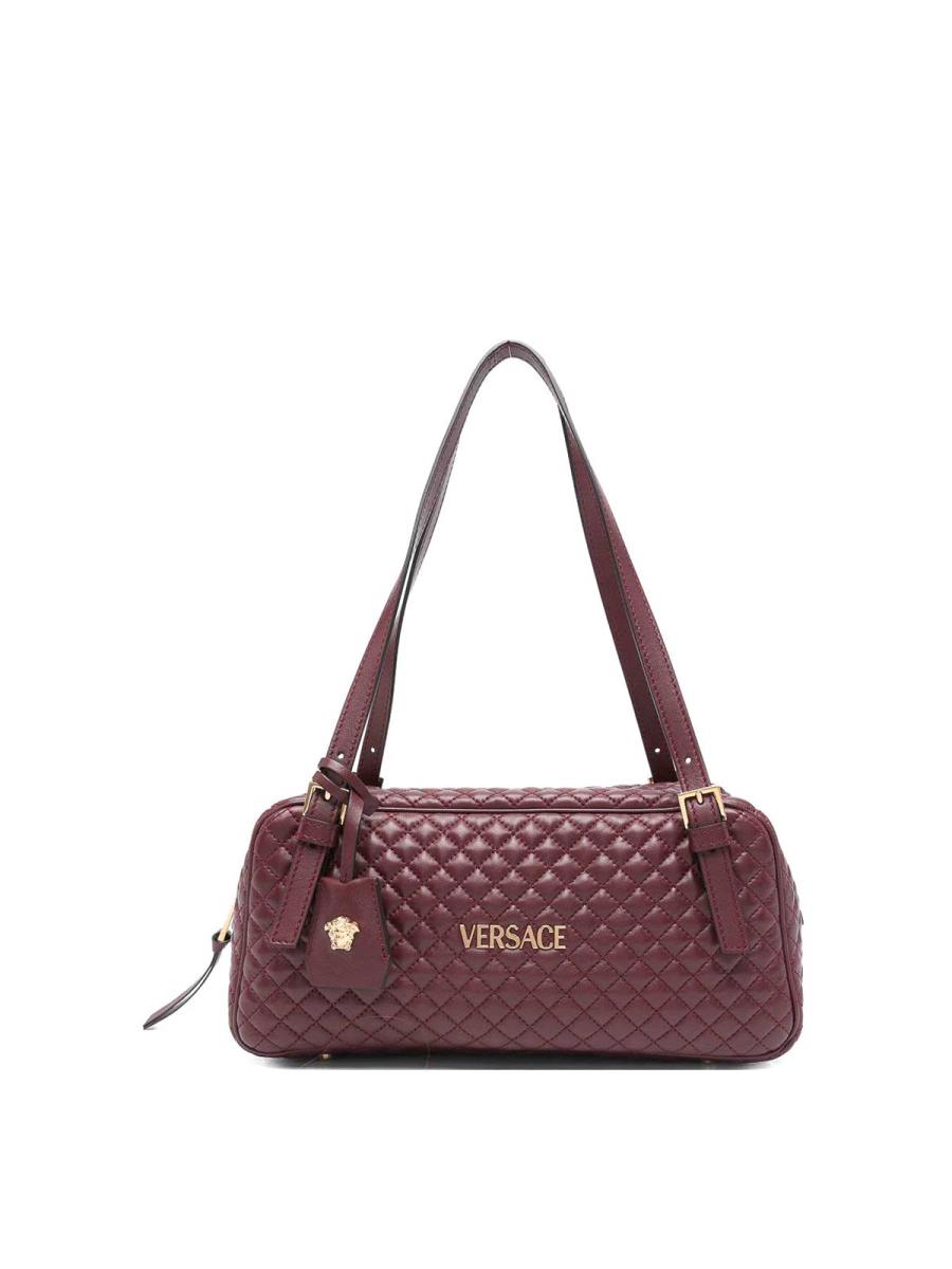 Versace Sac Bandoulière - Rouge Bru