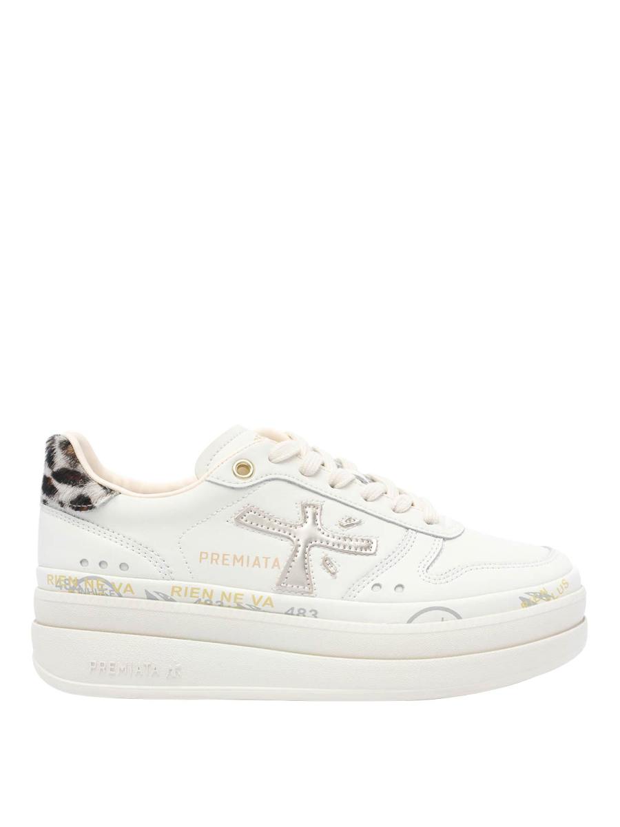 Premiata Baskets - Blanc
