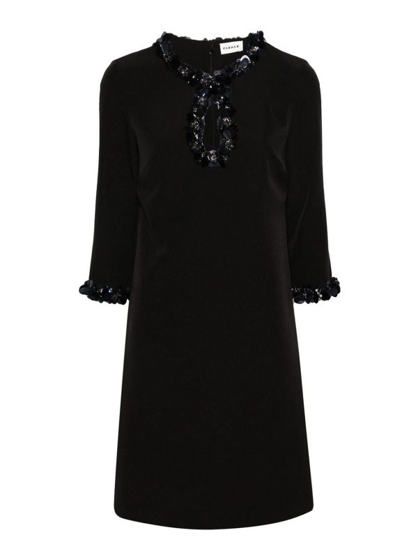 P. A.R. O.S. H. Robe Courte - Noir