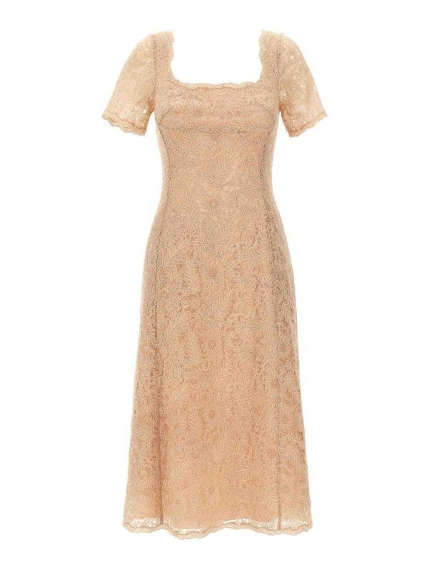 Ermanno Scervino Robe Au Genou - Couleur Chair