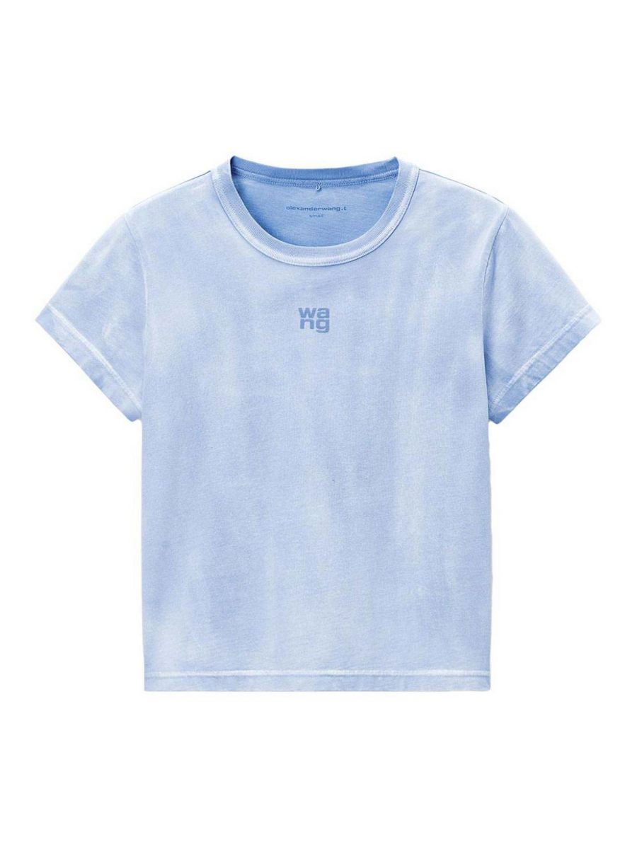 Alexander Wang Pull Col Rond - Bleu Clair