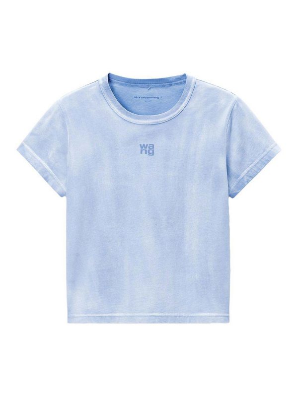 Alexander Wang Pull Col Rond - Bleu Clair