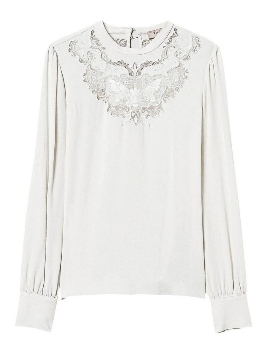 Twinset Blouse - Blanc