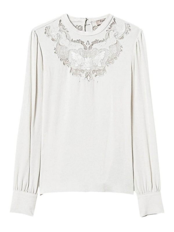 Twinset Blouse - Blanc