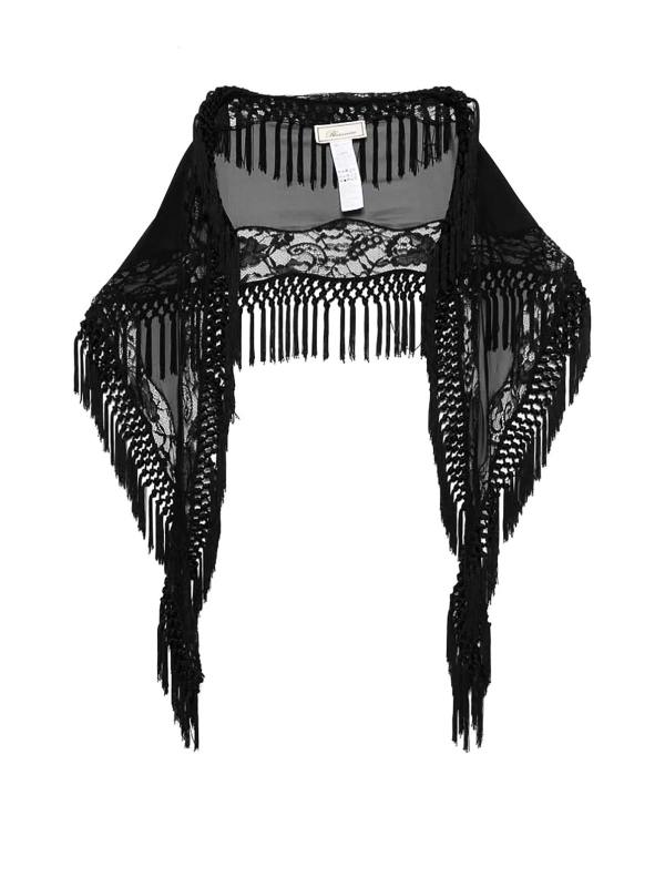 Blumarine Écharpe - Noir