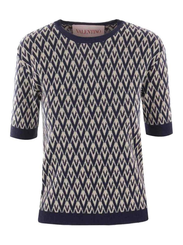 Valentino Garavani T-Shirt - Bleu Foncé