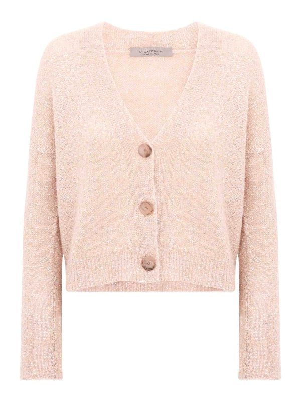 D. Exterior Cardigan - Couleur Chair