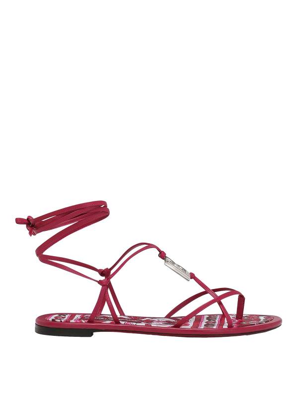 Dolce & Gabbana Sandales - Fuchsia