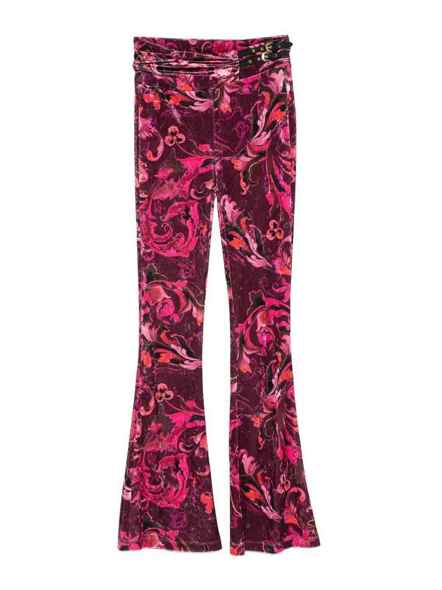 Versace Jeans Pantalons Décontractés - Rouge Brun