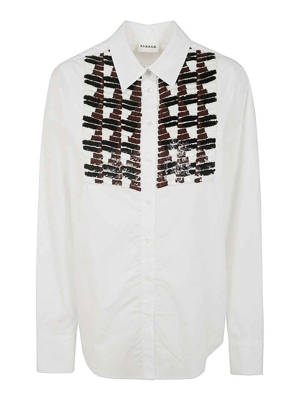 P. A.R. O.S. H. Chemise - Blanc