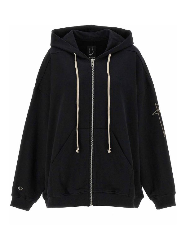 Rick Owens Sweat-Shirts - Noir