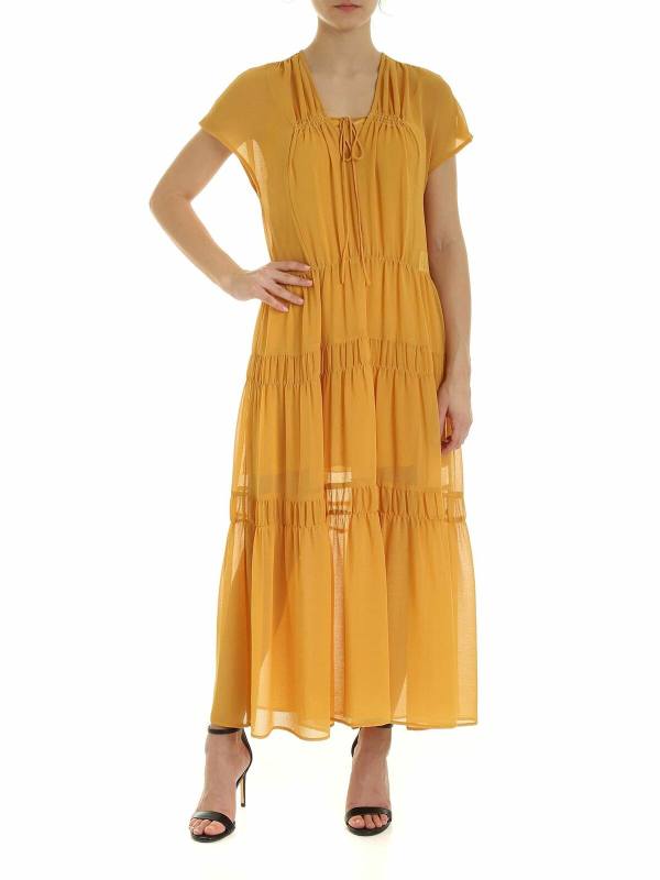 See by Chloé Maxi Robe - Jaune