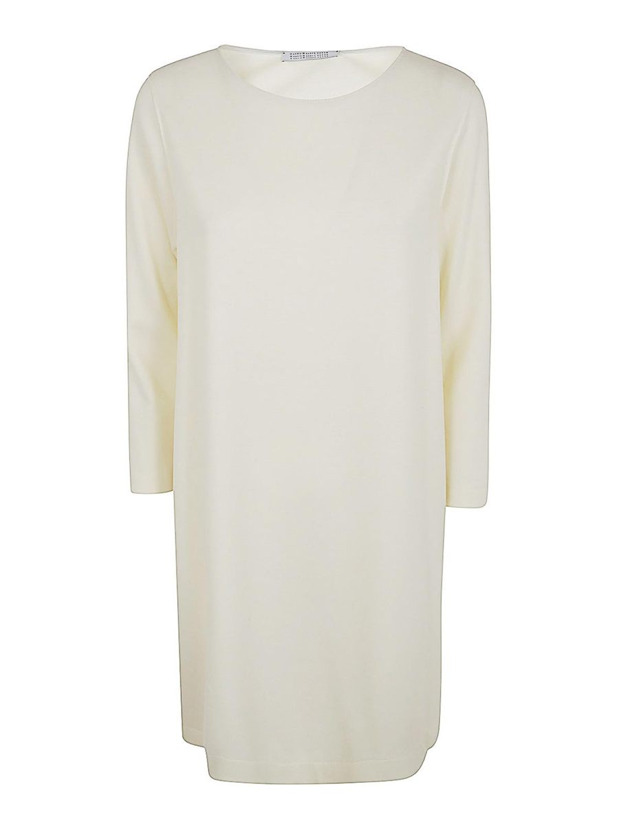 Gianluca Capannolo Robe Au Genou - Blanc