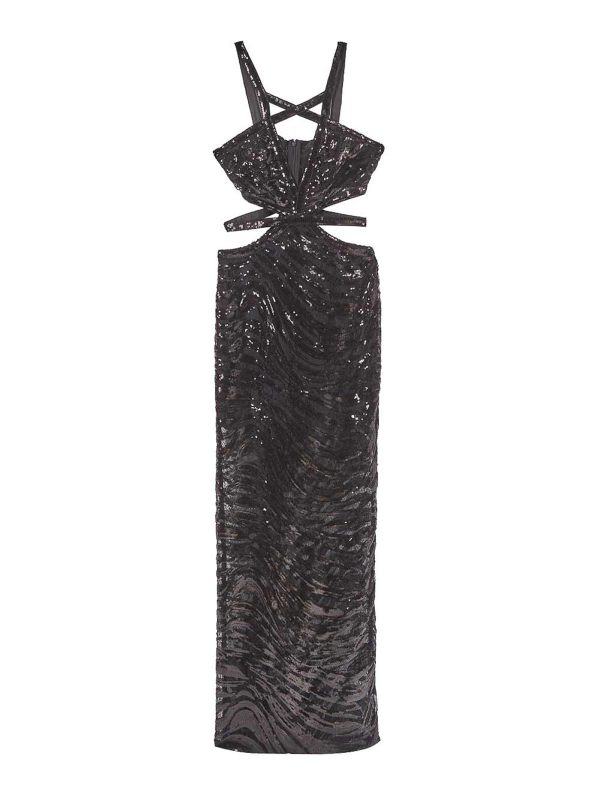 Just Cavalli Maxi Robe - Noir