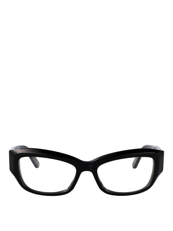 Balenciaga Lunettes De Soleil - Noir