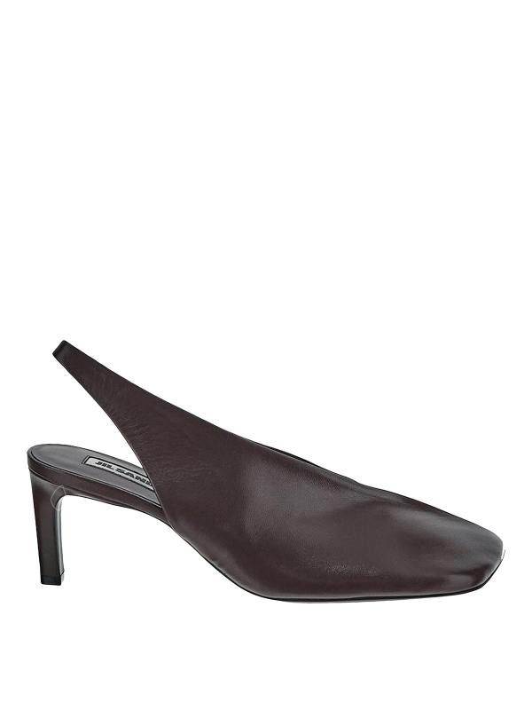 Jil Sander Chaussures À Talon - Blanc