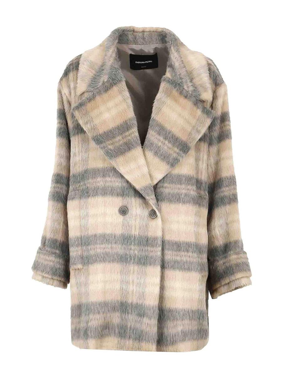 Fabiana Filippi Manteau Court - Beige