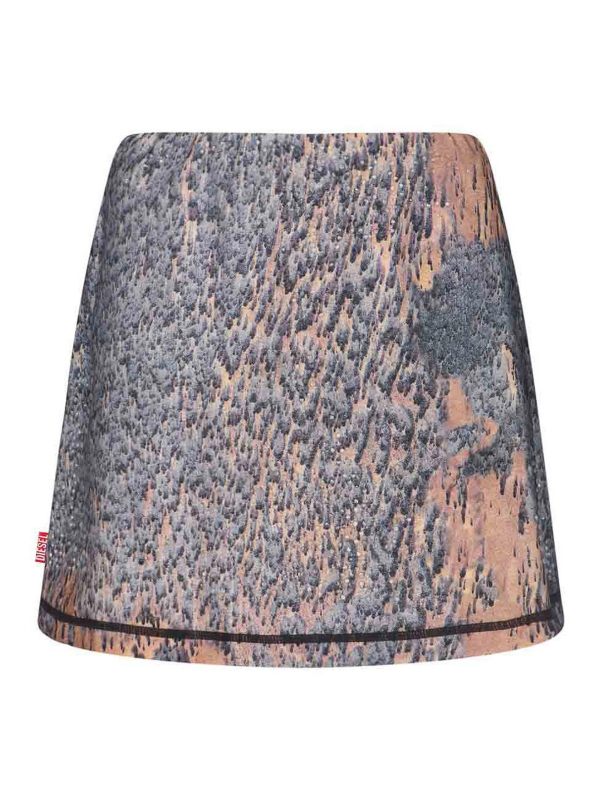 Diesel Jupe Midi - Multicolore