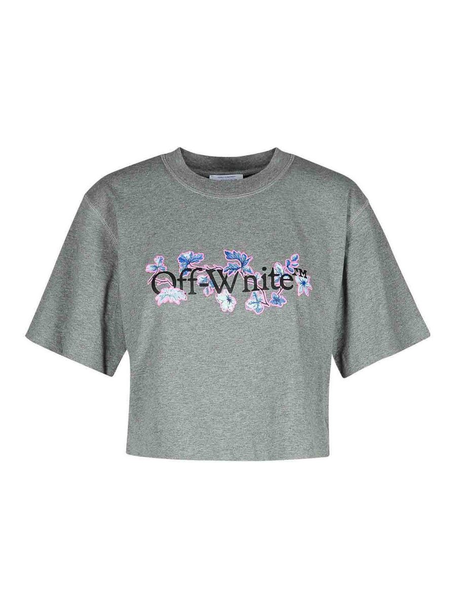 Off-White T-Shirt - Flower