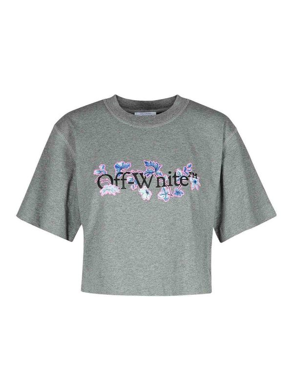 Off-White T-Shirt - Flower
