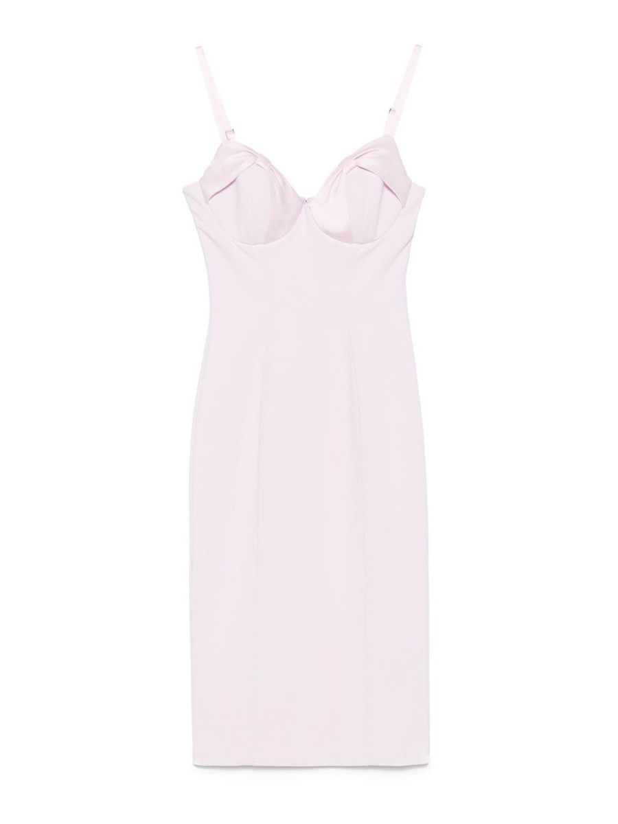 Elisabetta Franchi Robe Au Genou - Couleur Chair