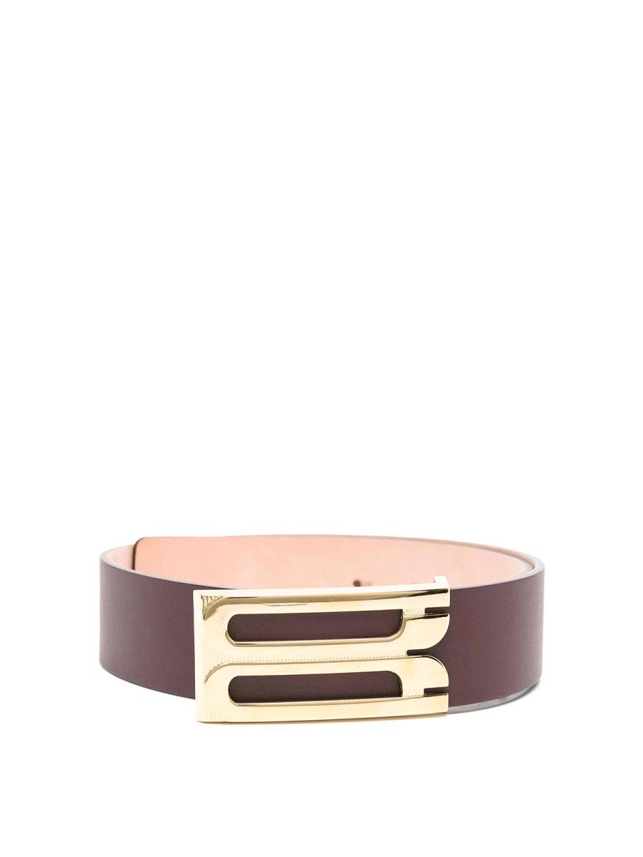 Victoria Beckham Ceinture - Bordeaux