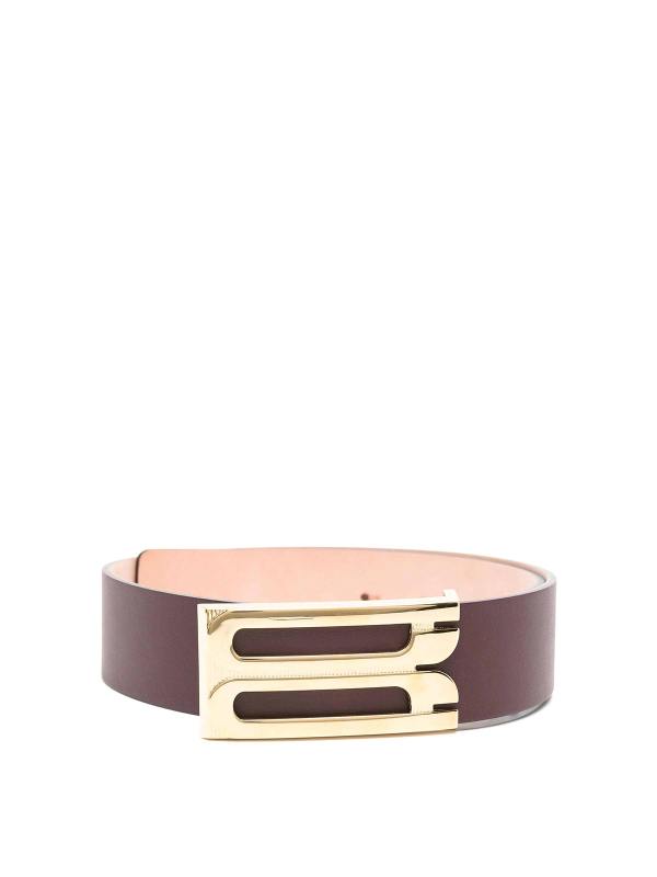 Victoria Beckham Ceinture - Bordeaux