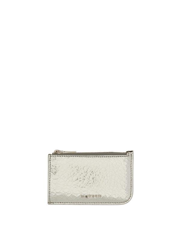 Alexander Mcqueen Portefeuilles - Argent