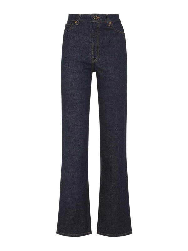 Khaite Jean Bootcut - Bleu