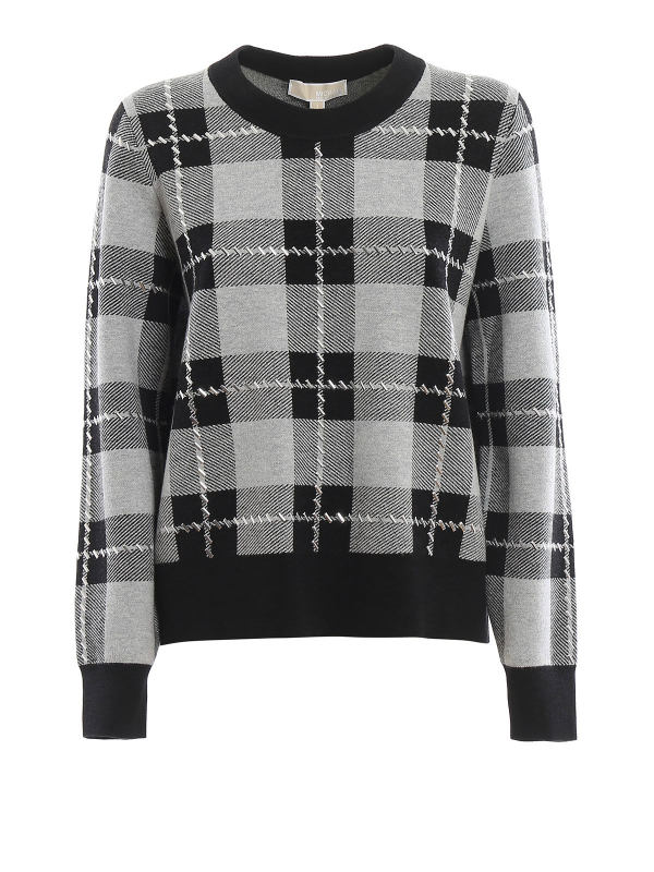 Michael Kors Pull Col Rond - Tartan