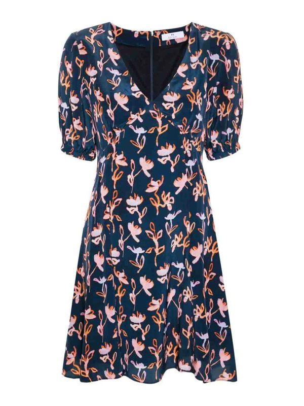 Paul Smith Robe Courte - Bleu Foncé