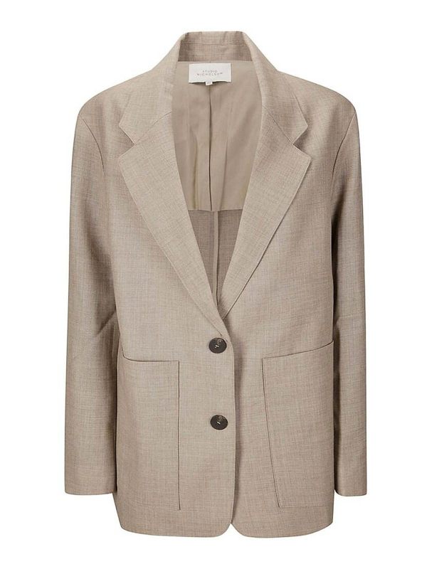 Studio Nicholson Veste Casual - Beige