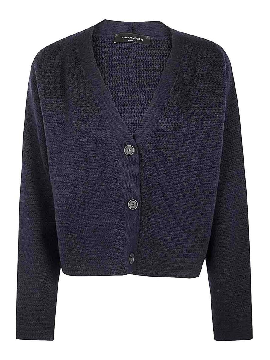 Fabiana Filippi Cardigan - Bleu